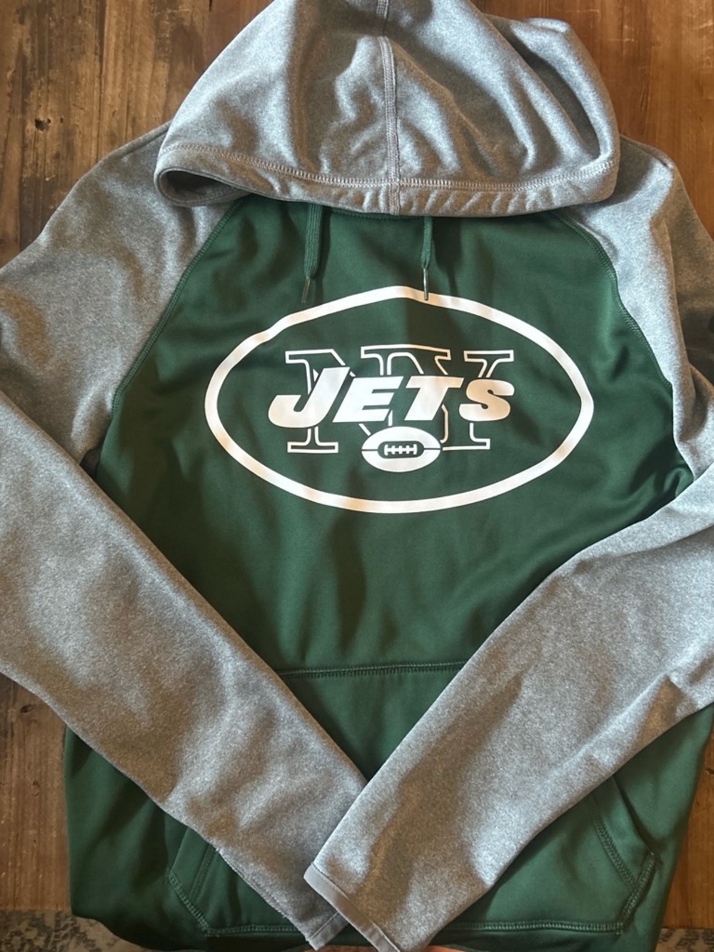 NY Jets Team Apparel Therma-Fit Team Pullover Size Small
